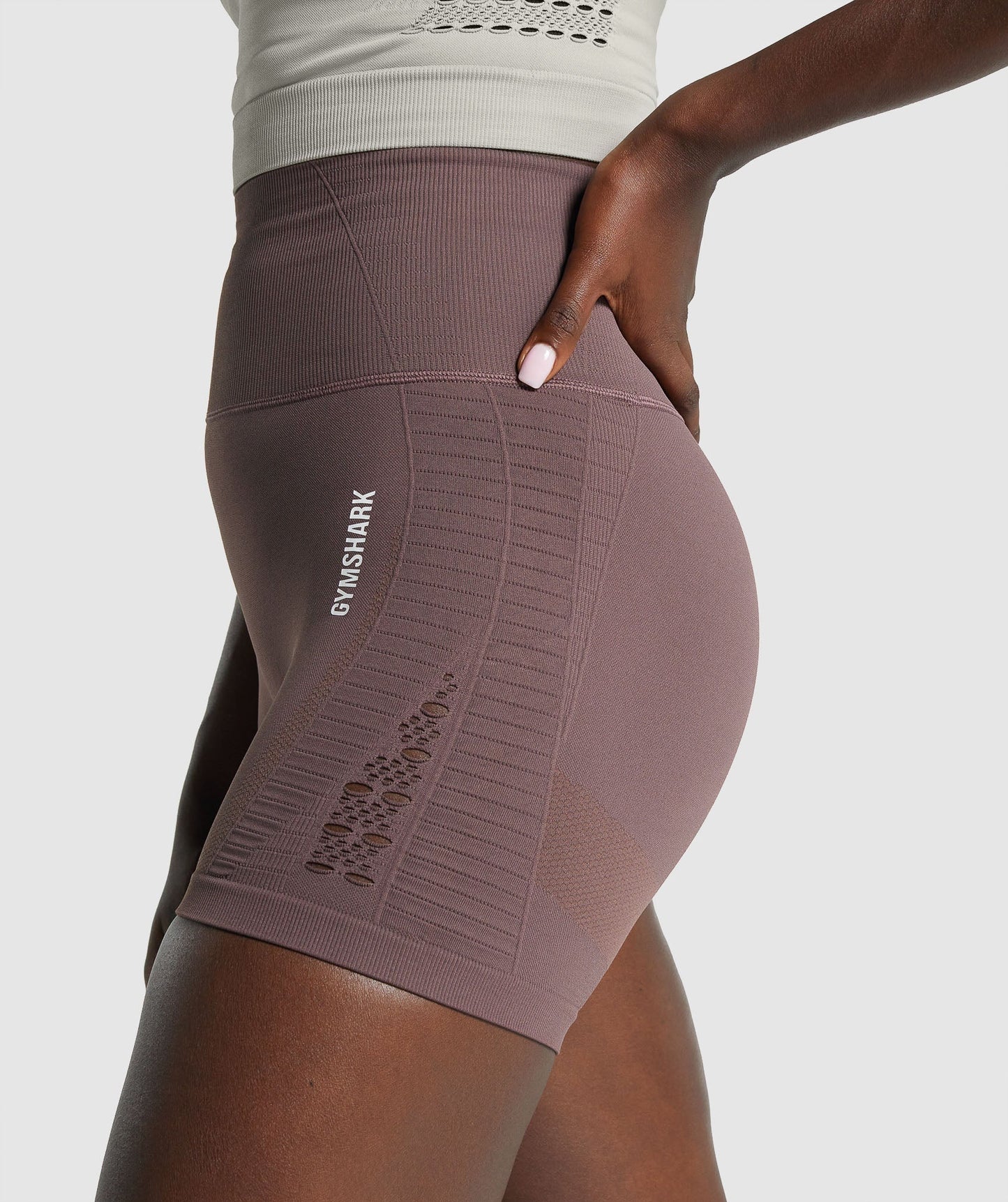 Gymshark Energy Seamless Shorts - Brown