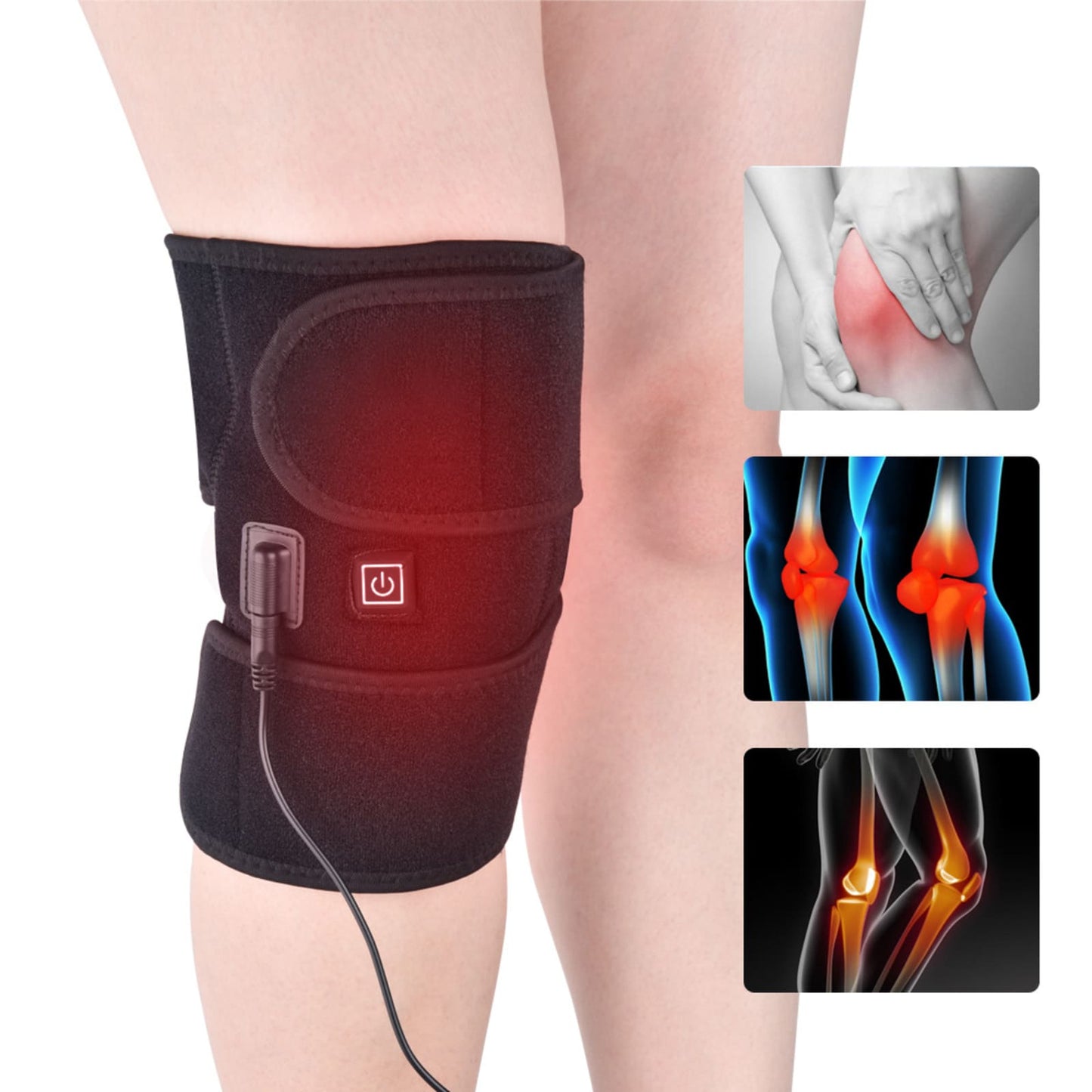 Electric Heated Knee Wrap for Knee Pain Relief