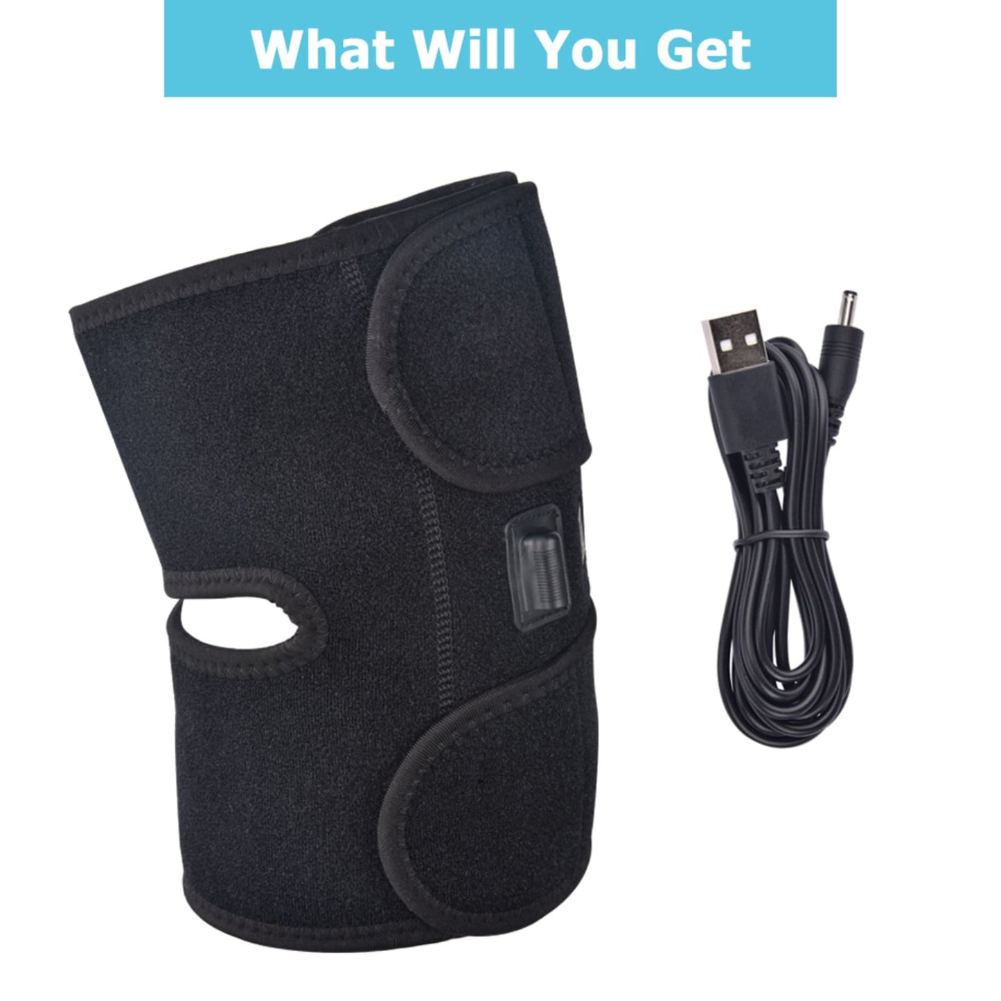 Electric Heated Knee Wrap for Knee Pain Relief