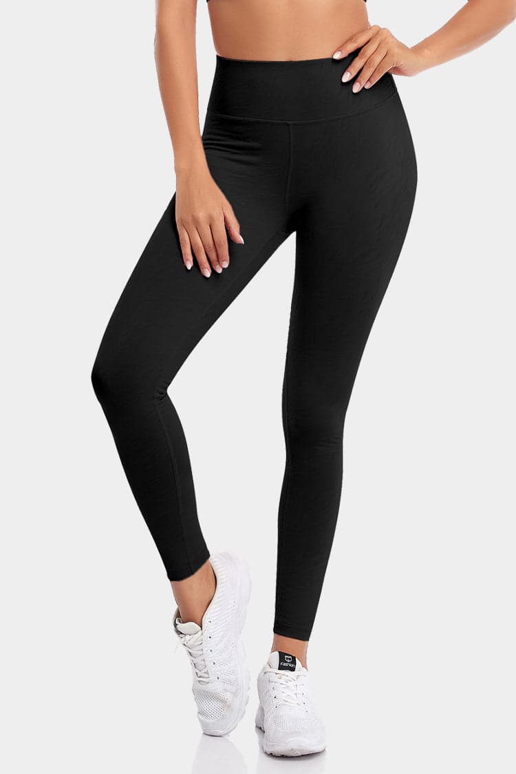 Vutru High-Waist Jacquard Tight Leggings