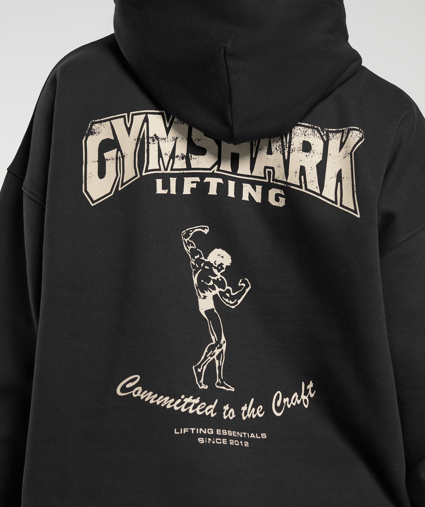 Gymshark Committed To The Craft Hoodie - Black