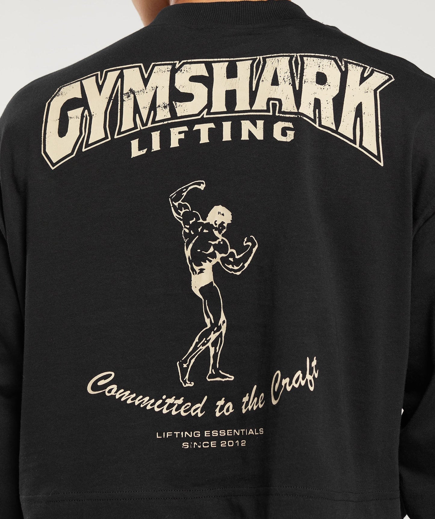 Gymshark Committed To The Craft Long Sleeve Top - Black