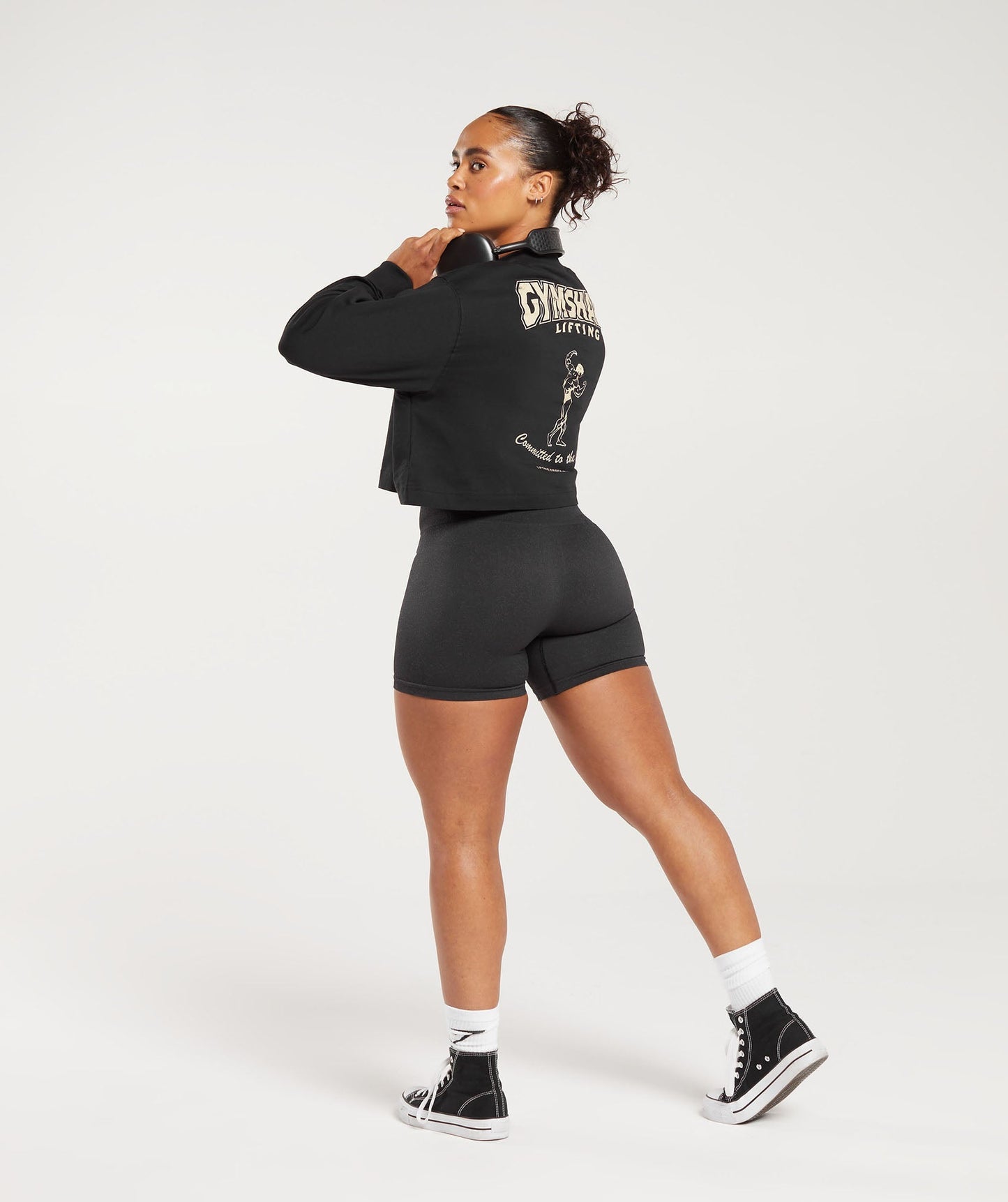 Gymshark Committed To The Craft Long Sleeve Top - Black
