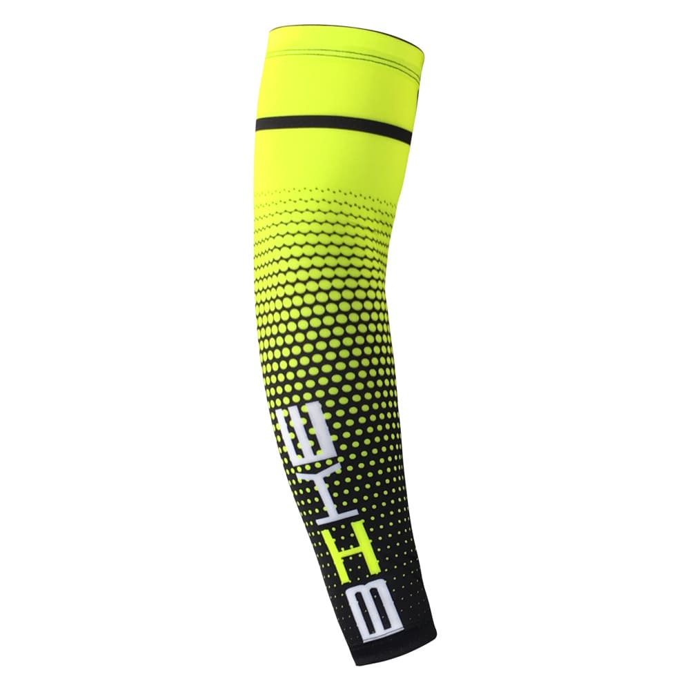 Aofit Neon Ice Silk Breathable Sports Arm Sleeves, 1 Pair