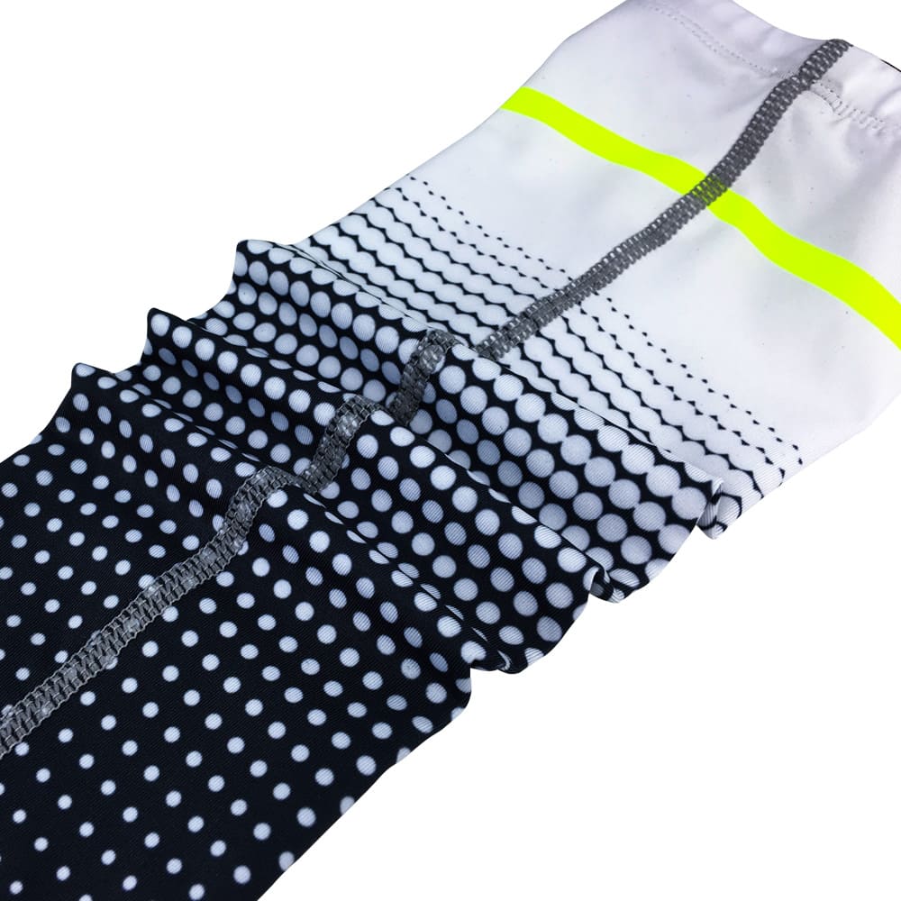 Aofit Neon Ice Silk Breathable Sports Arm Sleeves, 1 Pair
