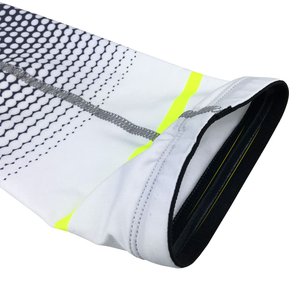 Aofit Neon Ice Silk Breathable Sports Arm Sleeves, 1 Pair