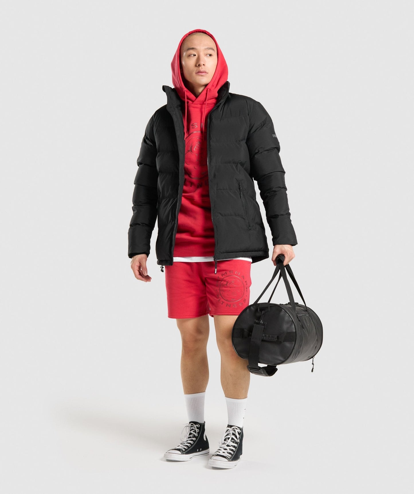 Gymshark Legacy Hoodie - Red