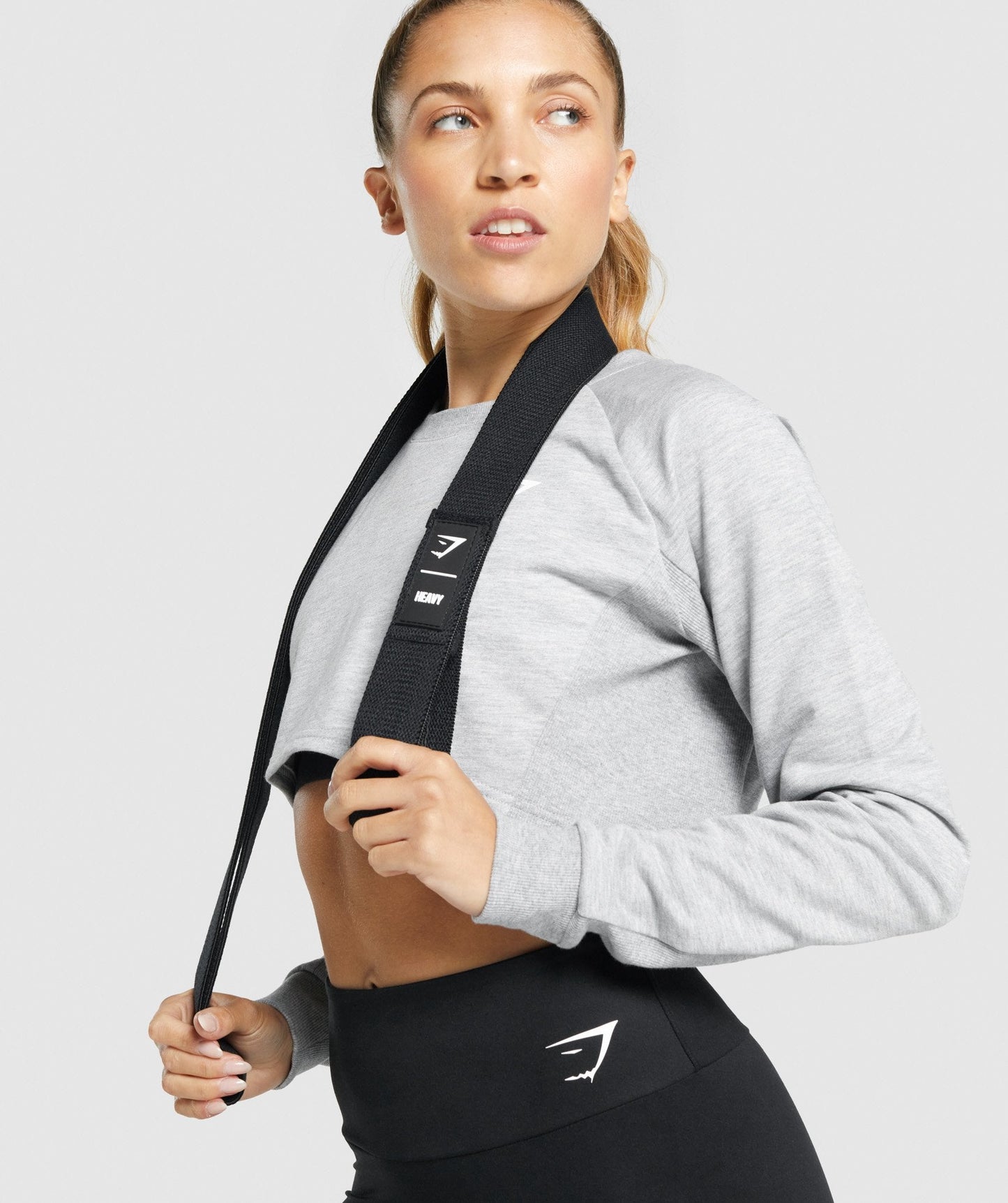 Gymshark Long Heavy Resistance Band - Black