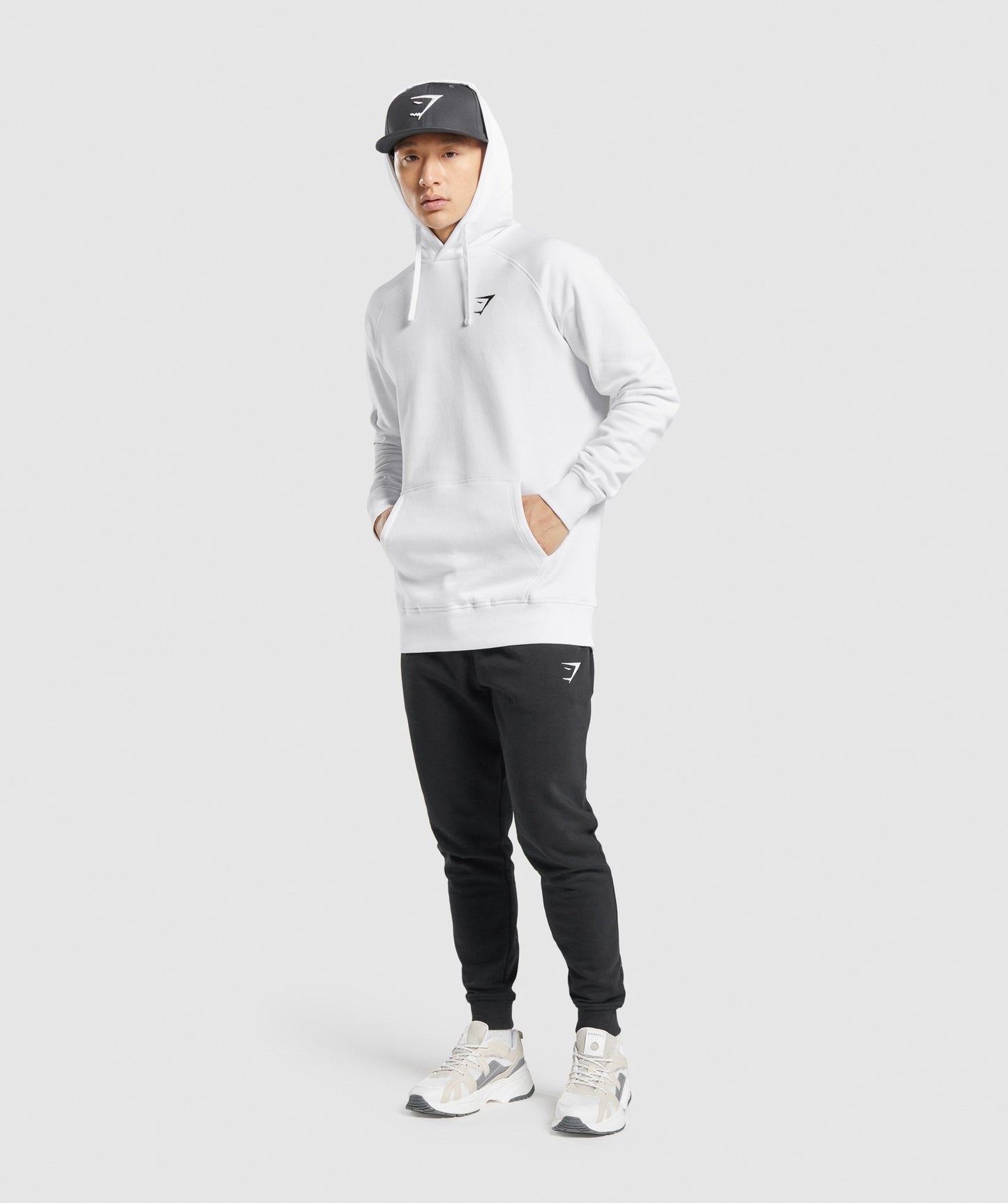 Gymshark New Era 9Fifty Snapback - Grey/White