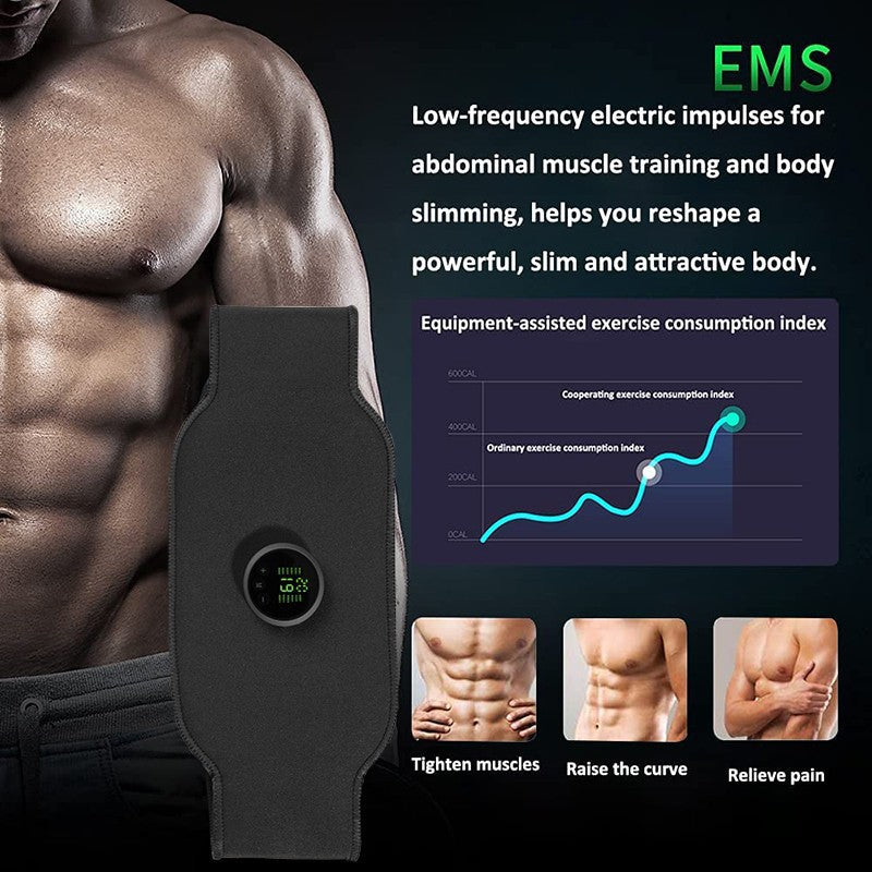 ABS Stimulator, Abdominal Toning Belt for Home Office Fitness Workout