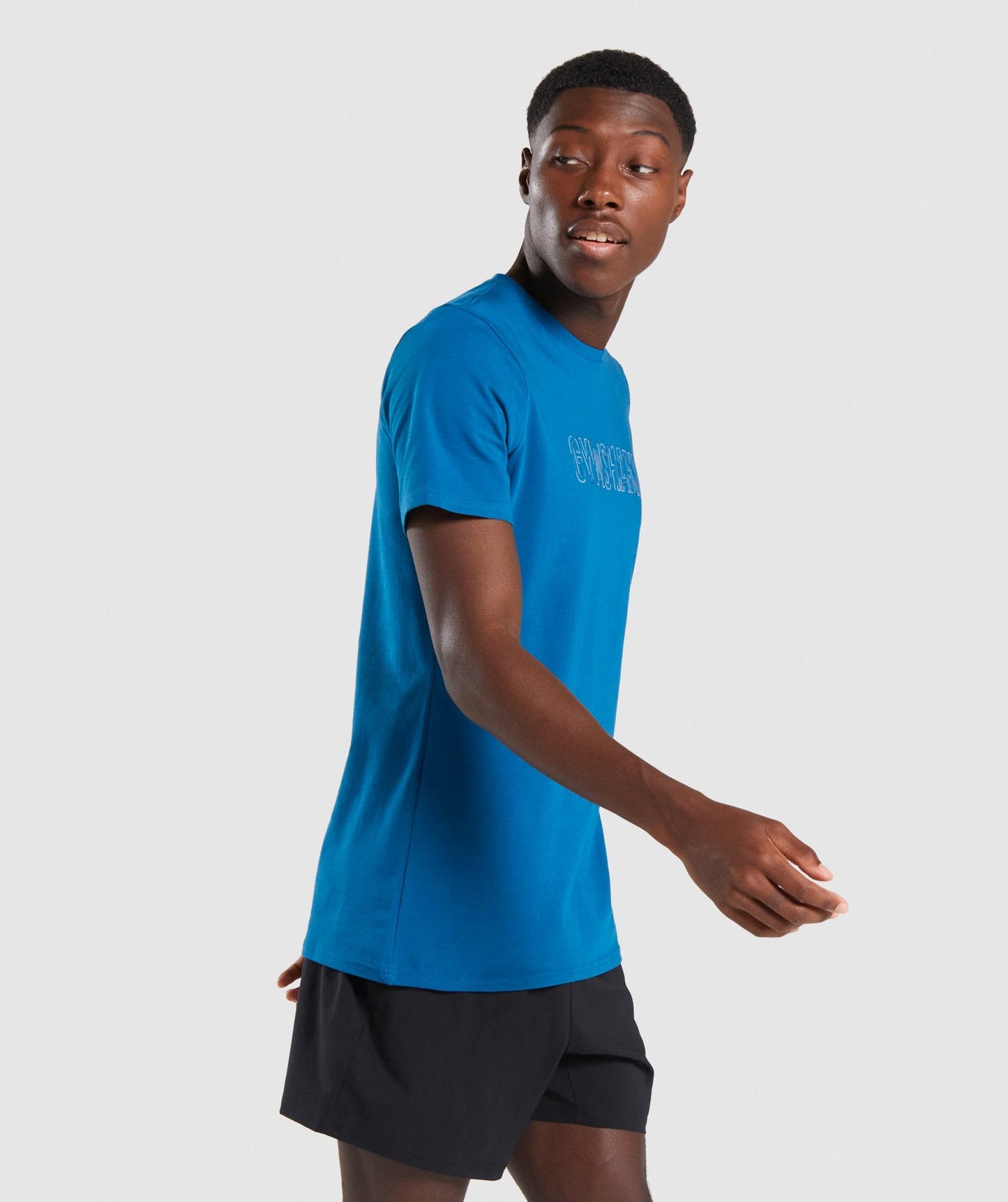 Gymshark Outline T-shirt- Teal