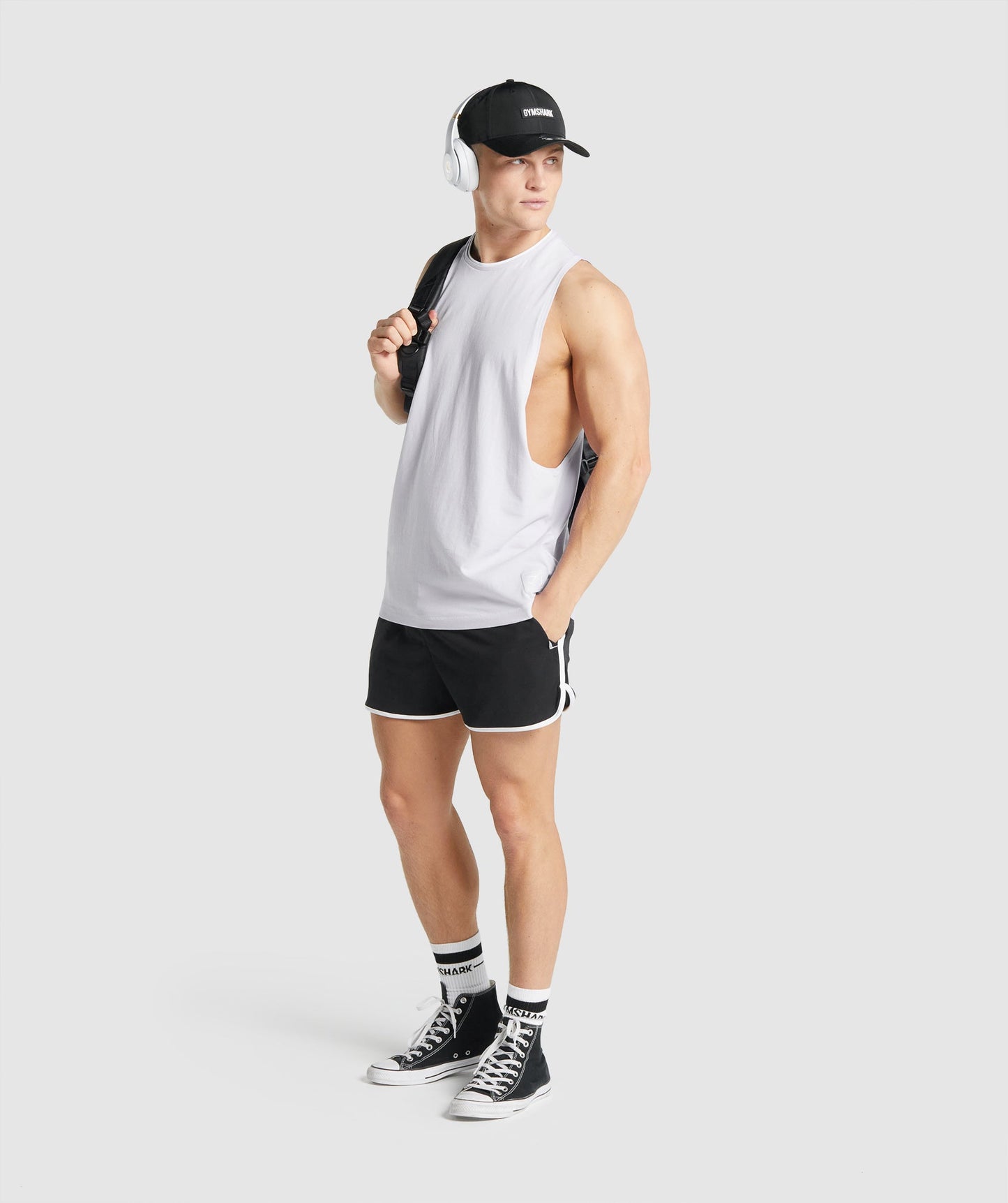 Gymshark Recess 3" Quad Shorts - Black
