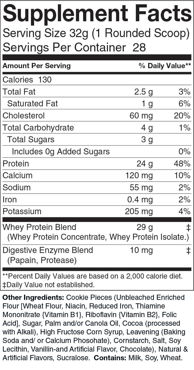 Whey Protein - Cookies & Cream