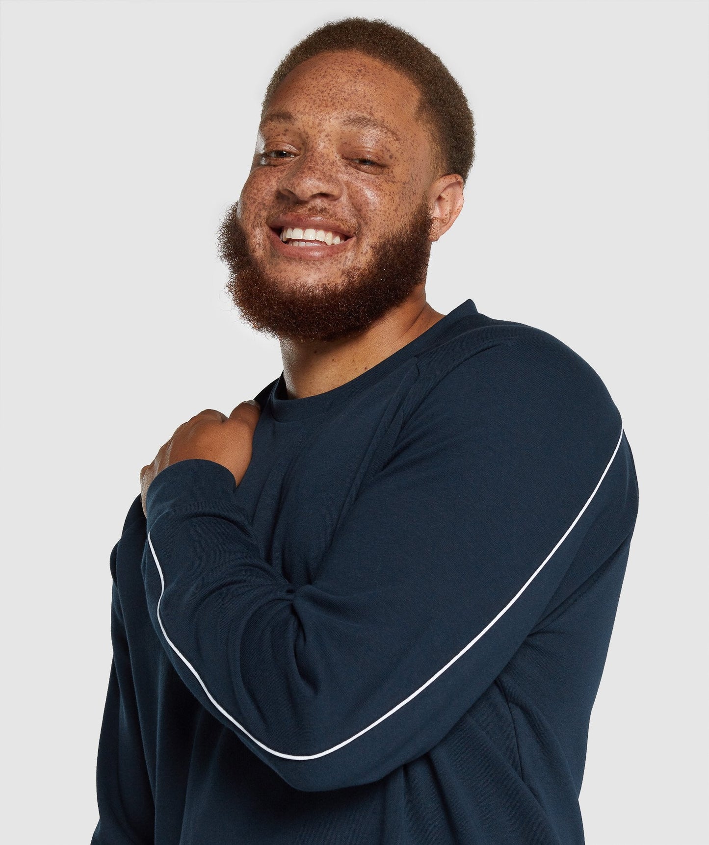 Gymshark Recess Crew Sweatshirt - Navy
