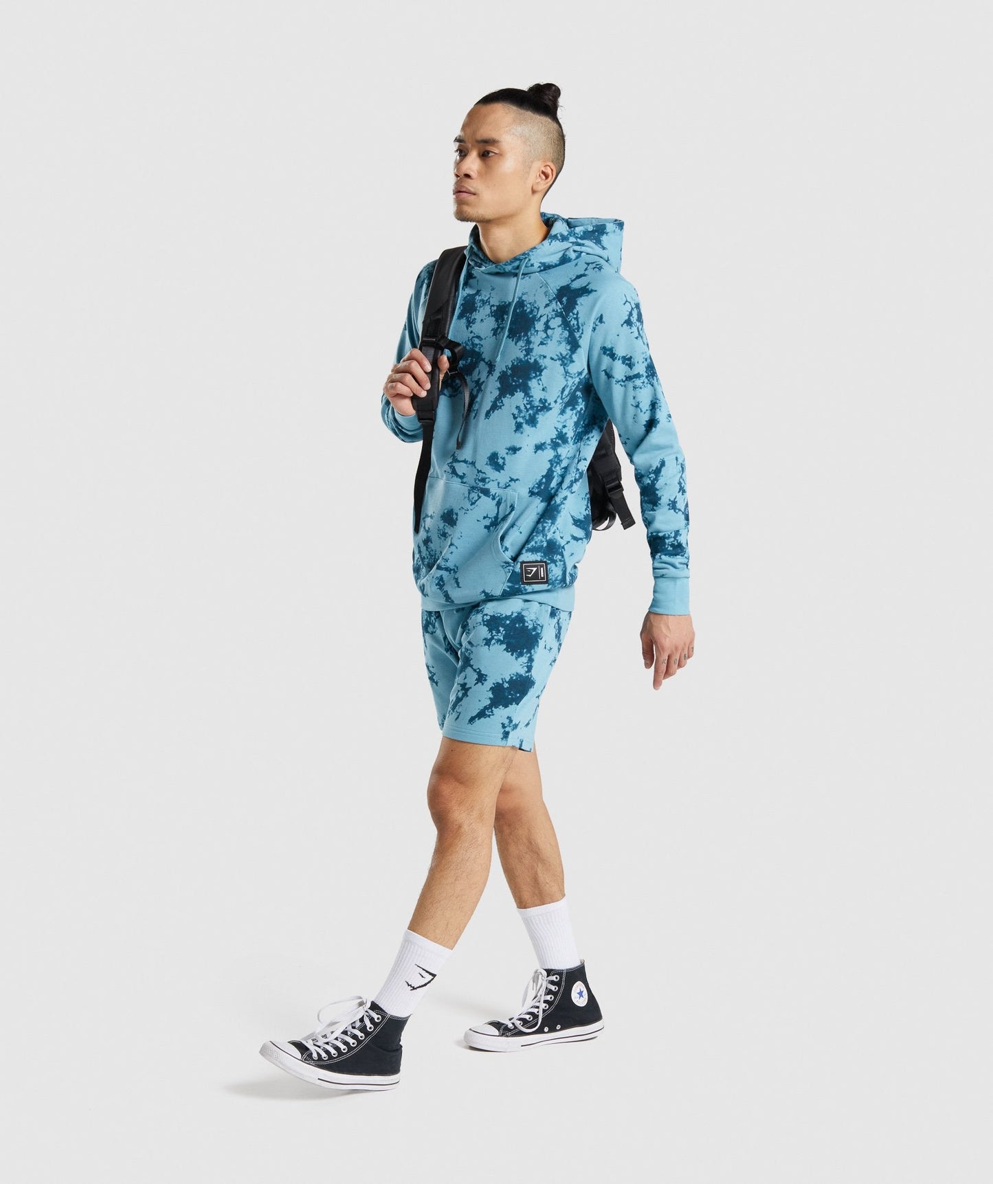 Gymshark Restore Shorts - Teal Print