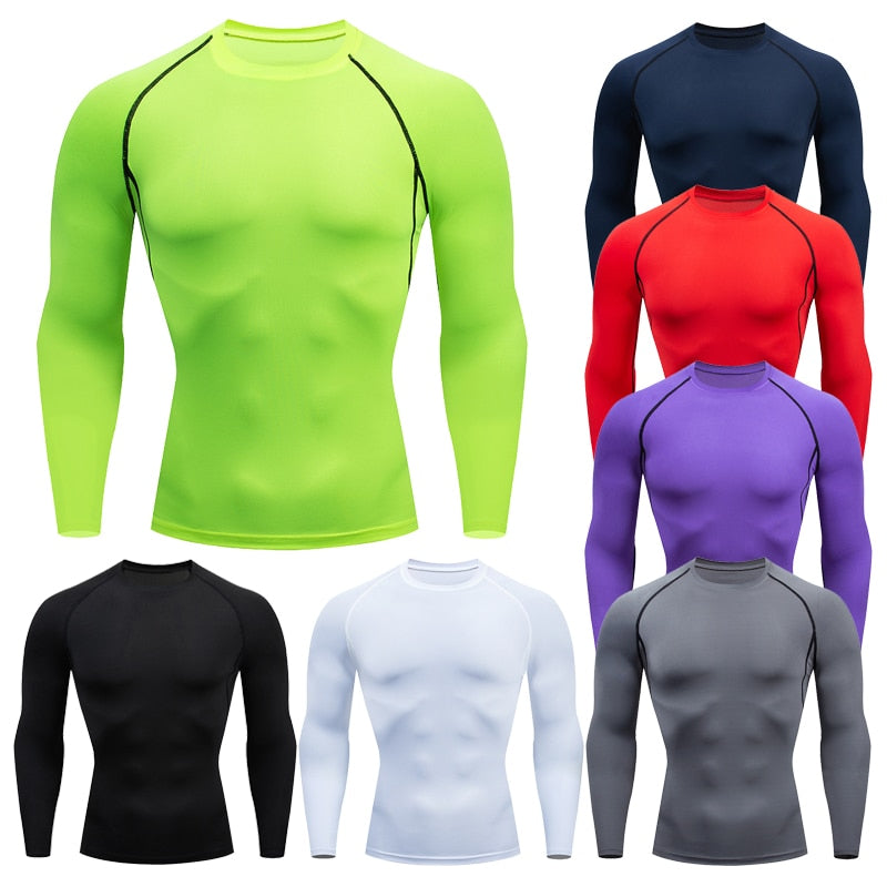 Men's Gym Compression T Shirt