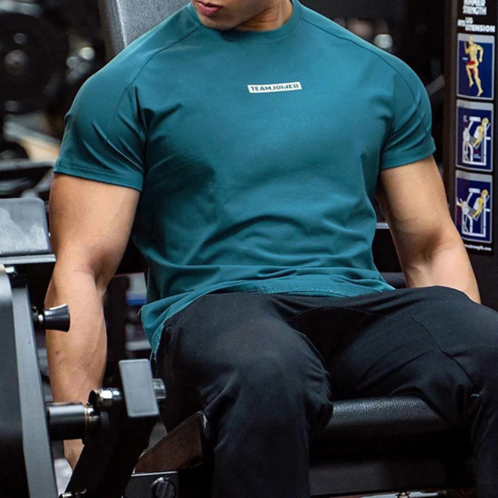 Blue Compression Training Tee