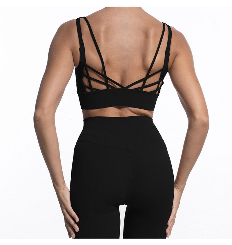 2 Piece Sports Bra and Leggings Set