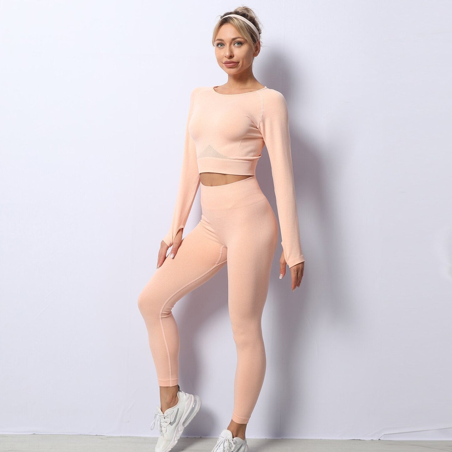 Women 2 Pieces Workout Outfit
