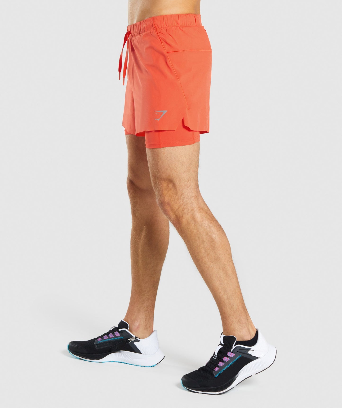 Gymshark Speed 5" 2 In 1 Shorts - Orange