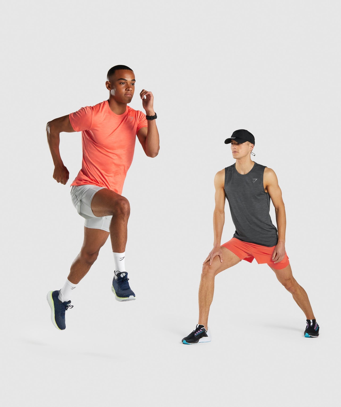 Gymshark Speed 5" 2 In 1 Shorts - Orange