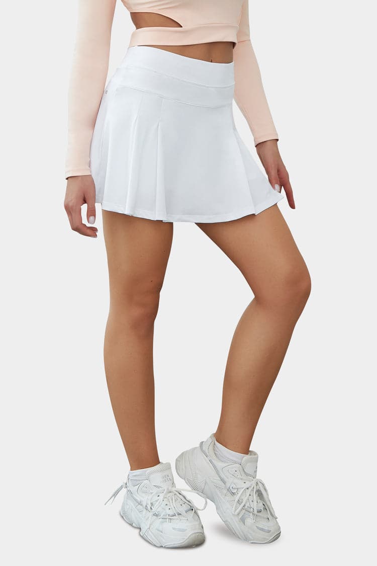 Vutru Solid Color Tennis Skort