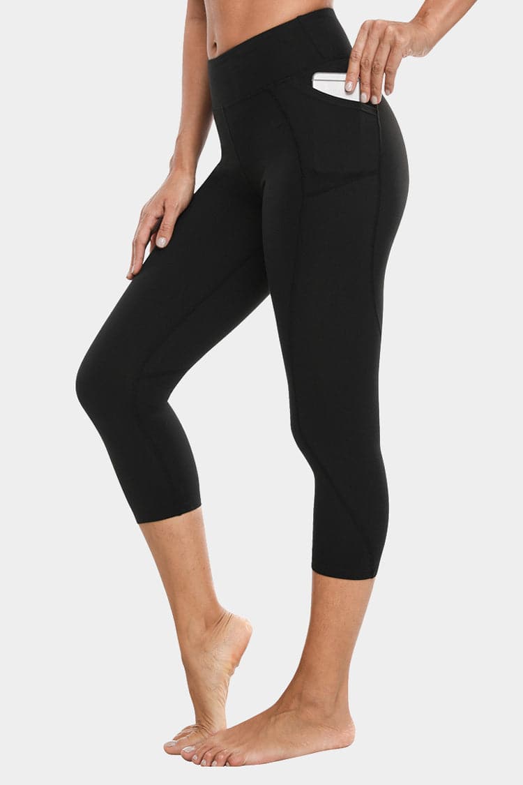 Vutru High-Waist Sports Capri Leggings