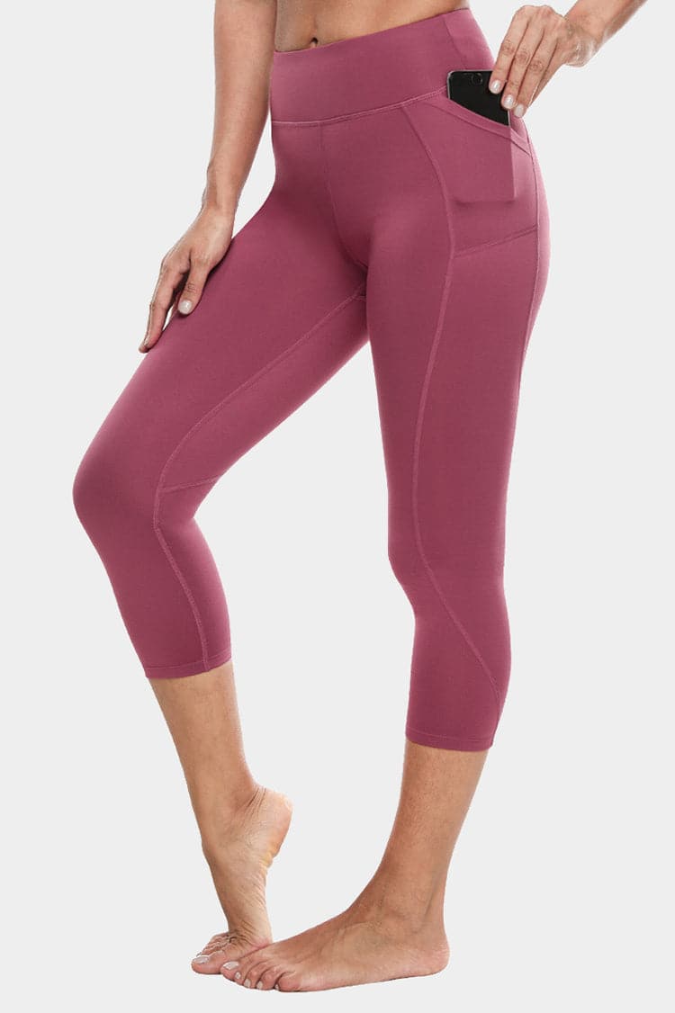 Vutru High-Waist Sports Capri Leggings