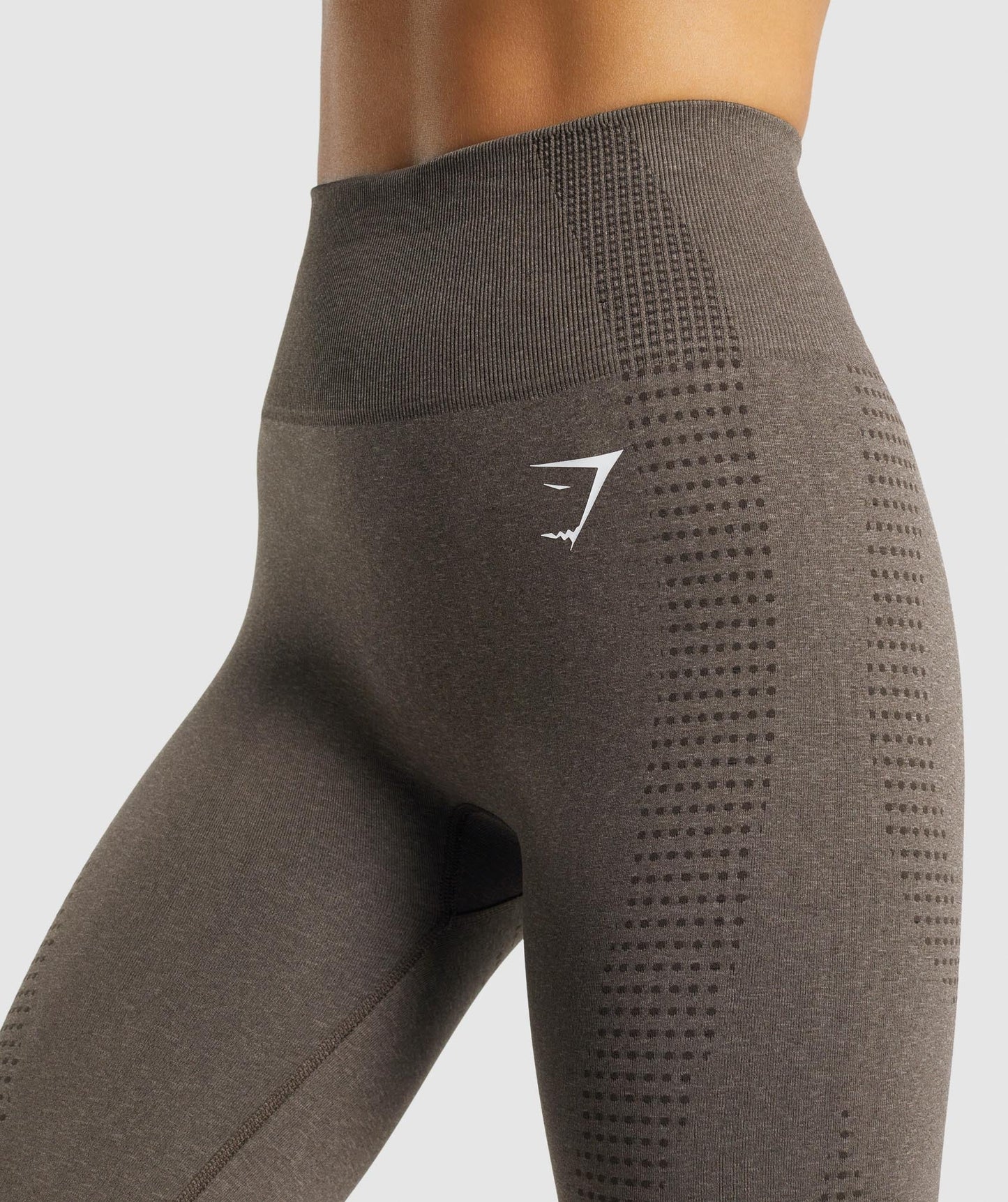 Gymshark Vital Seamless 2.0 Leggings - Brown Marl