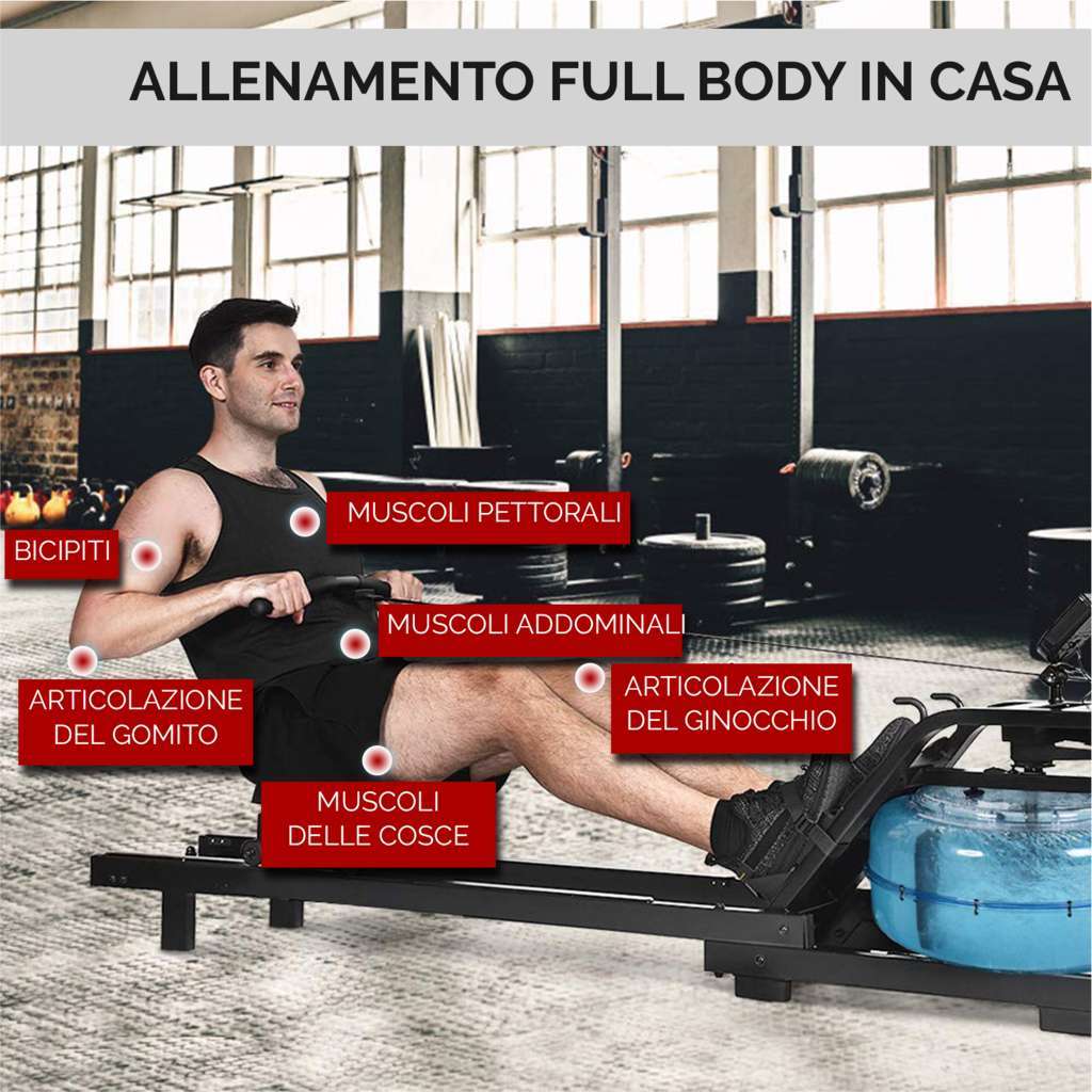 Water Resistance Rowing Machine