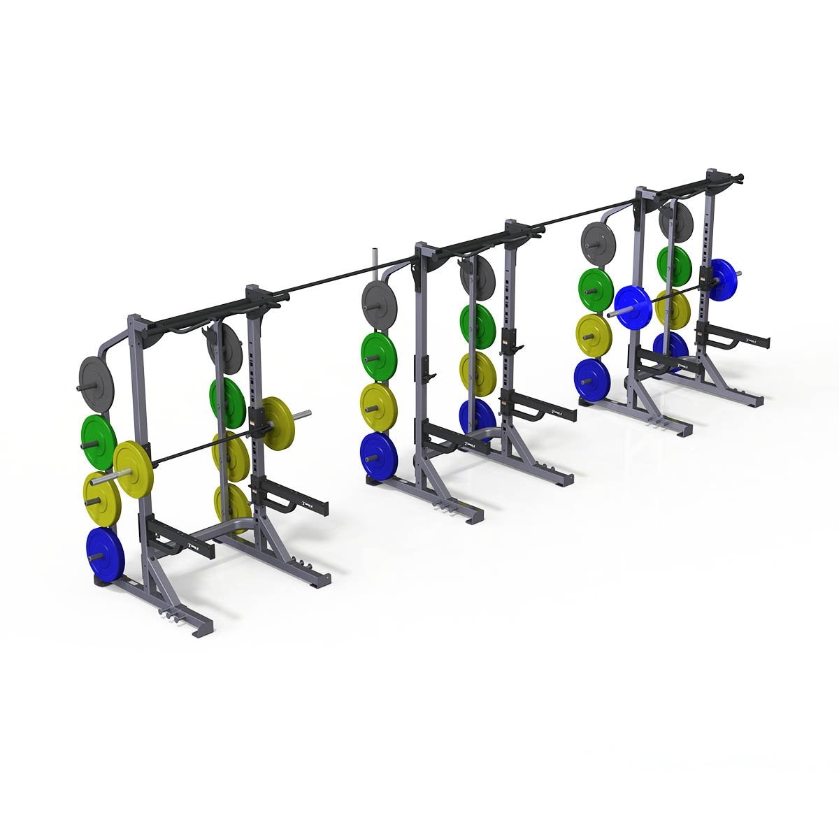 Triple Half Cage Power Rack - X1 Package