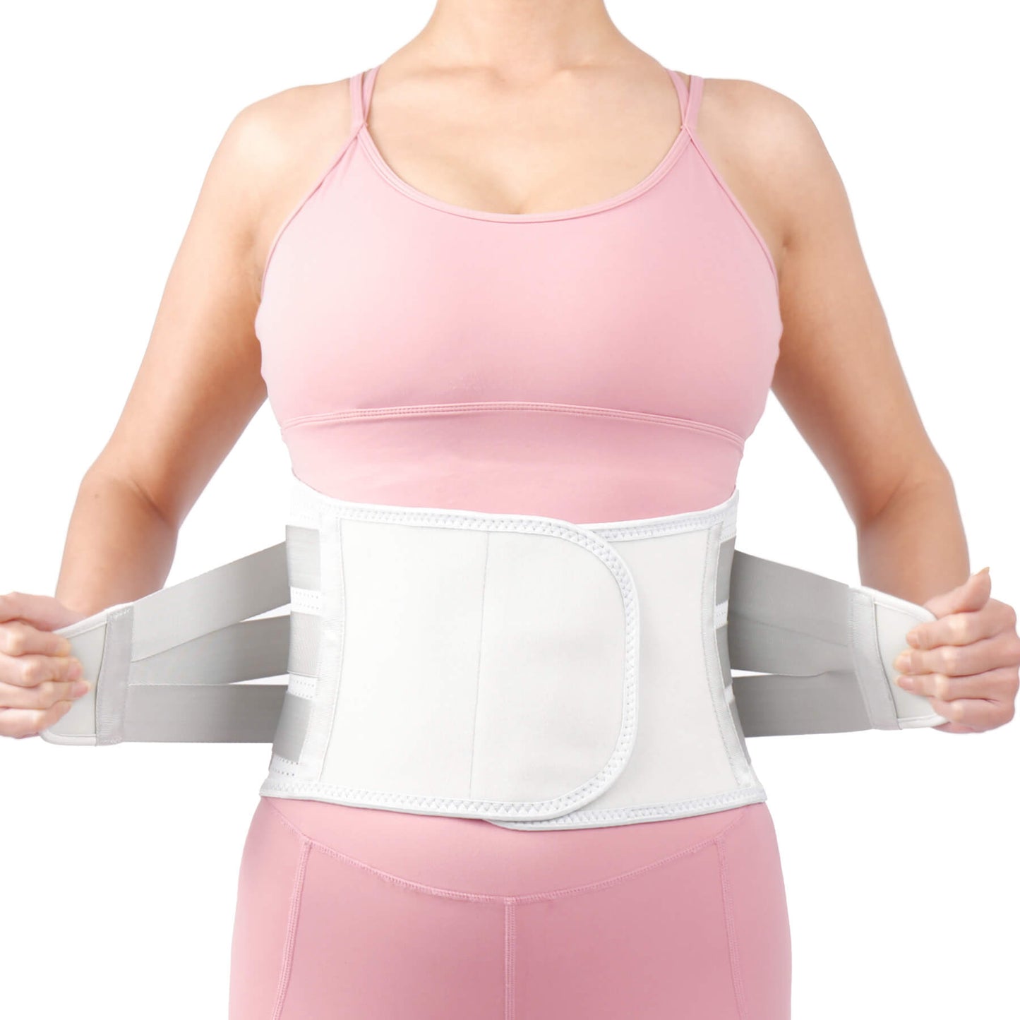 Aofit Back Brace For Lifting With Adjustable Compression Straps
