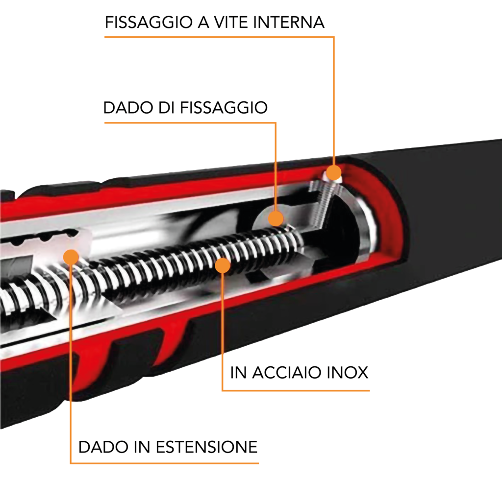 Barra per Trazioni Entroporta 83-130cm