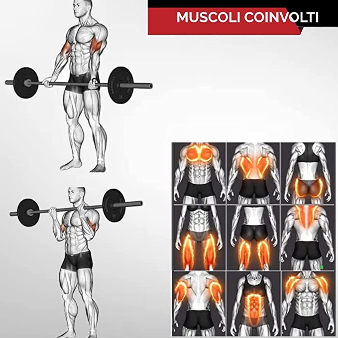 Bilanciere Olimpionico 180 cm
