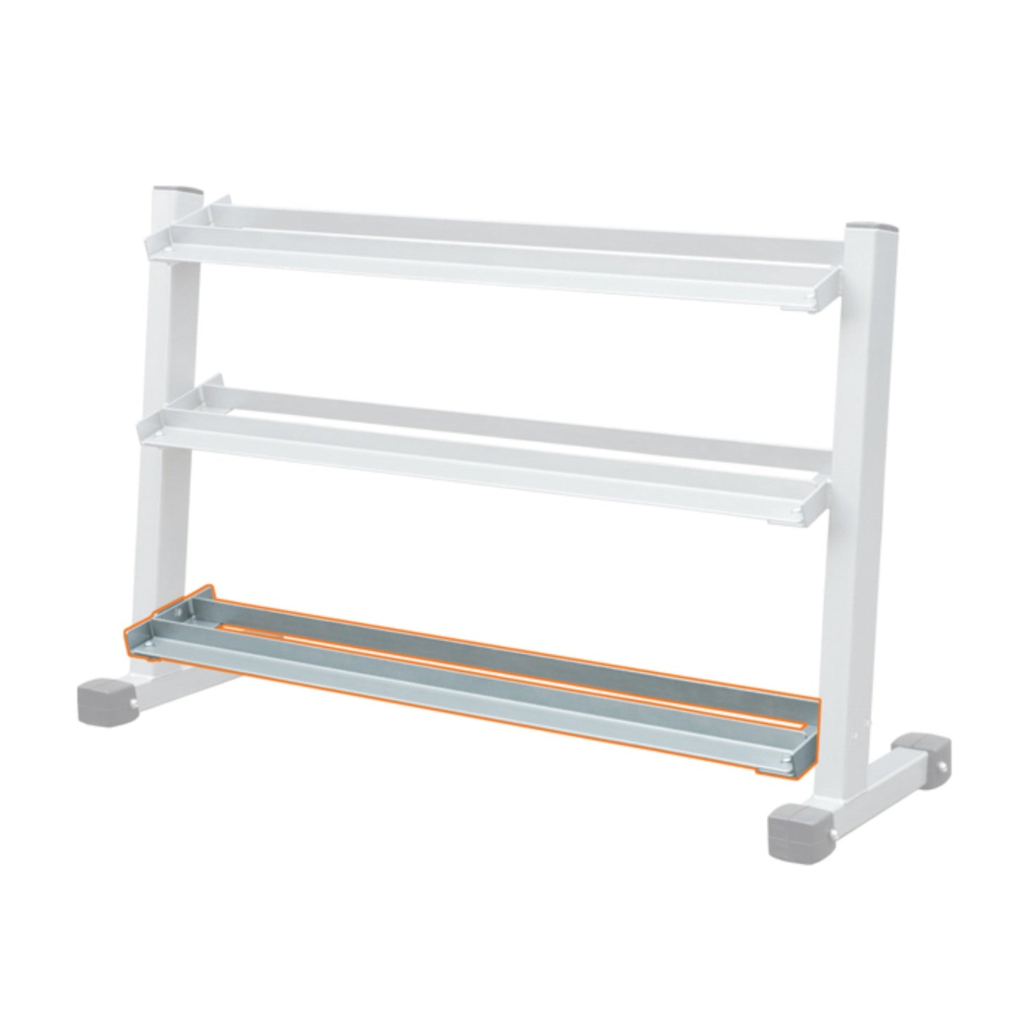 2-Tier Dumbbell Rack - 4ft