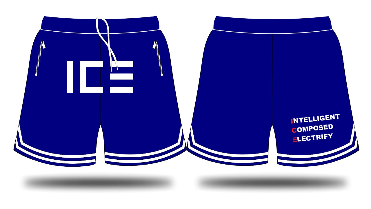 I C E "Definition" Vintage Style Shorts