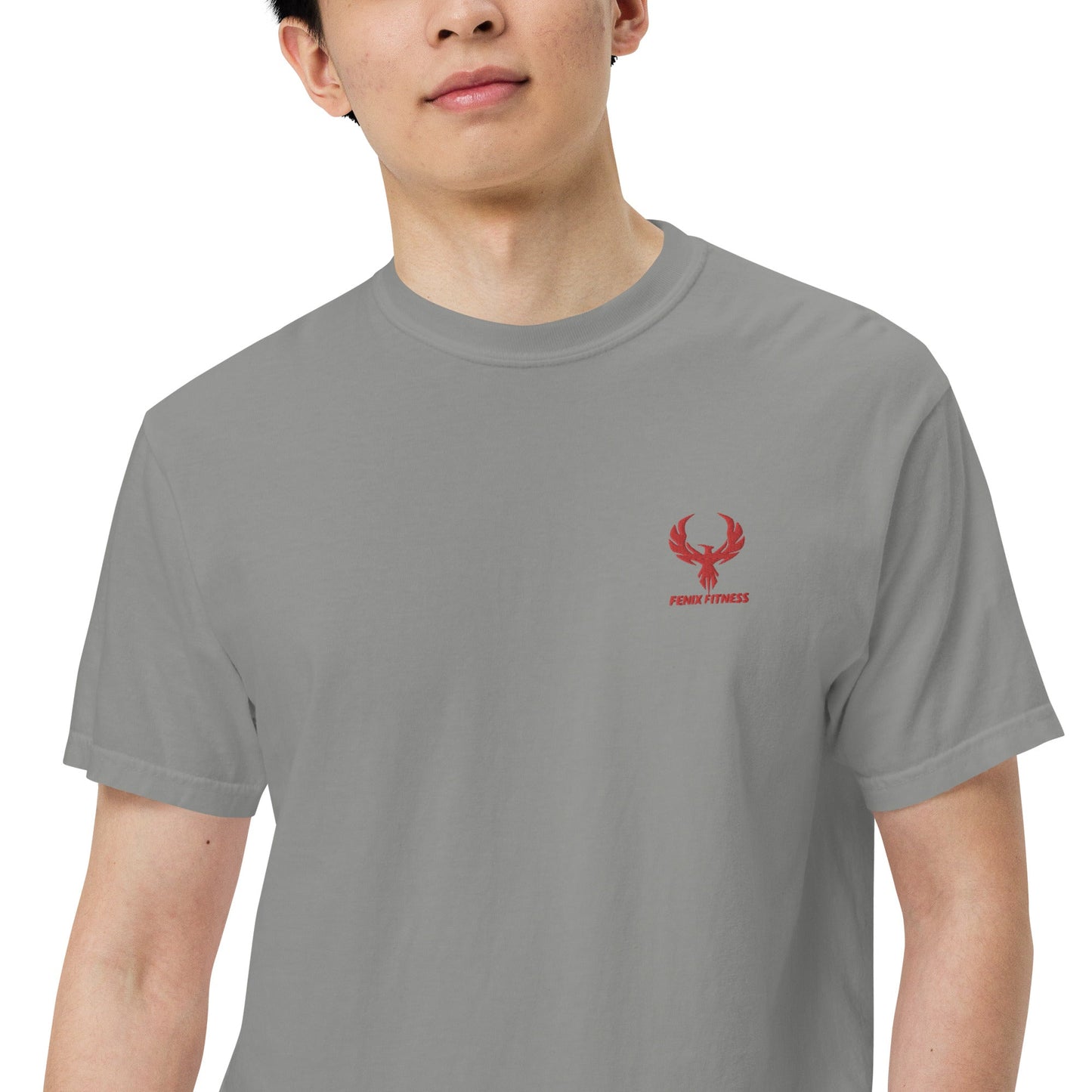 FENIX FITNESS LIMITED Men’s garment-dyed heavyweight t-shirt