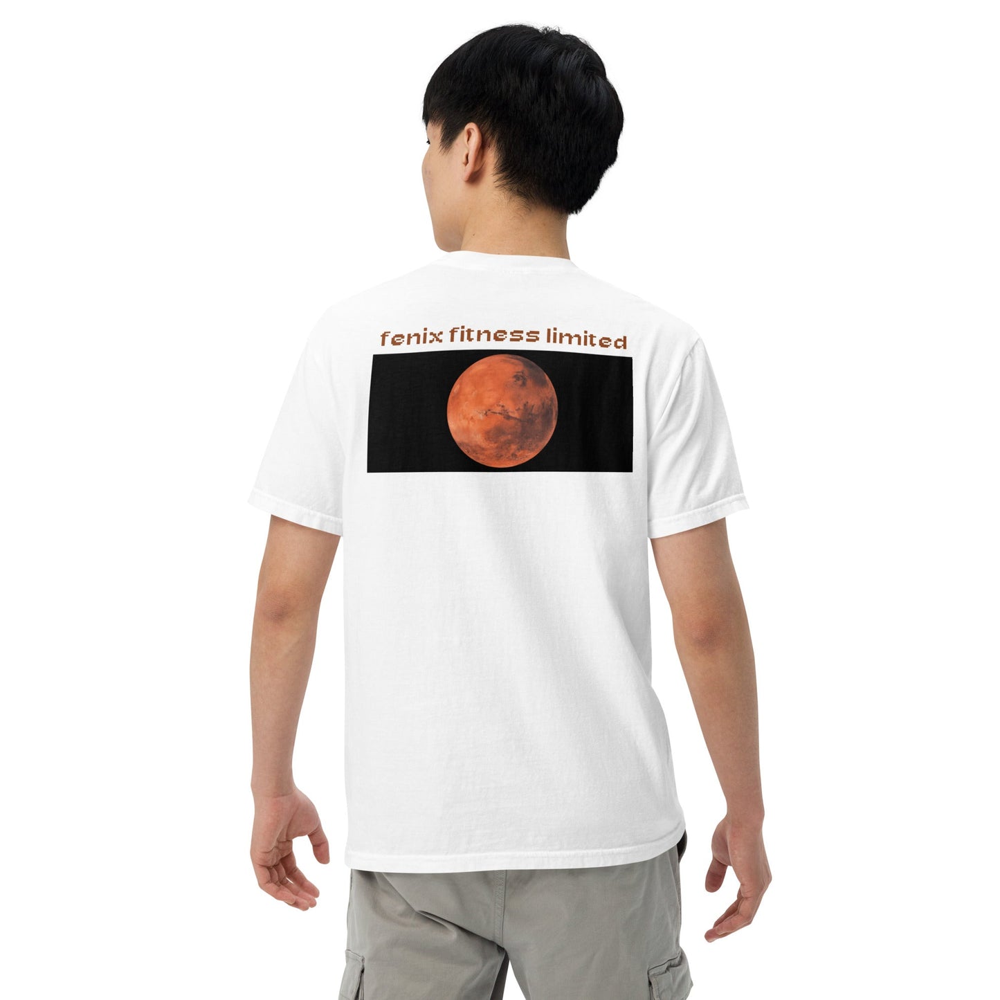 FENIX FITNESS MARS Men’s garment-dyed heavyweight t-shirt