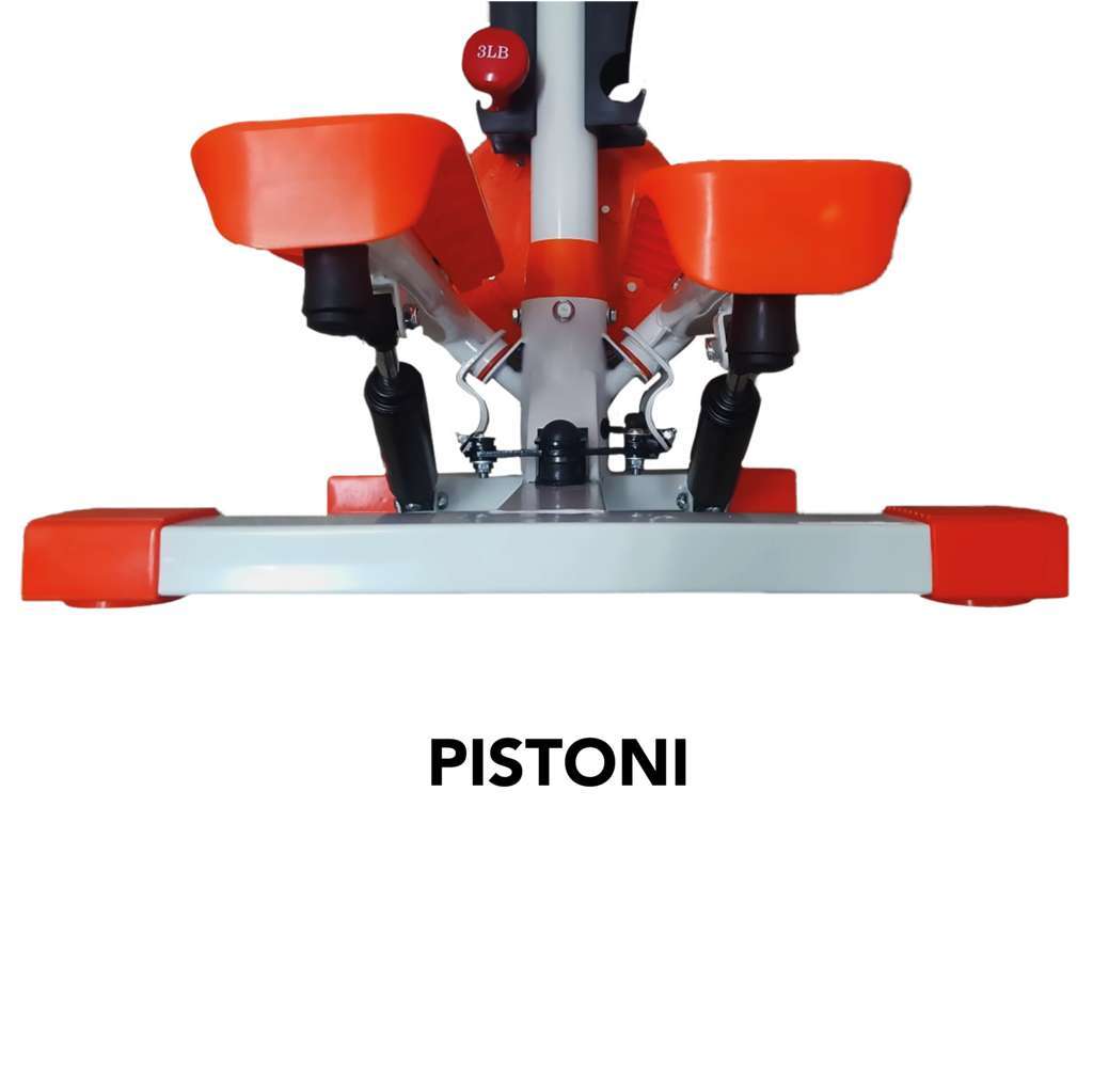 Multi-Function Twister Stepper with Bands & Weights - GYMMI