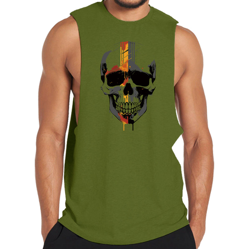 Skull Men's Tank Top