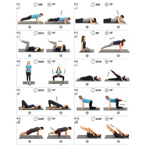 Tappetino per Yoga 1 cm