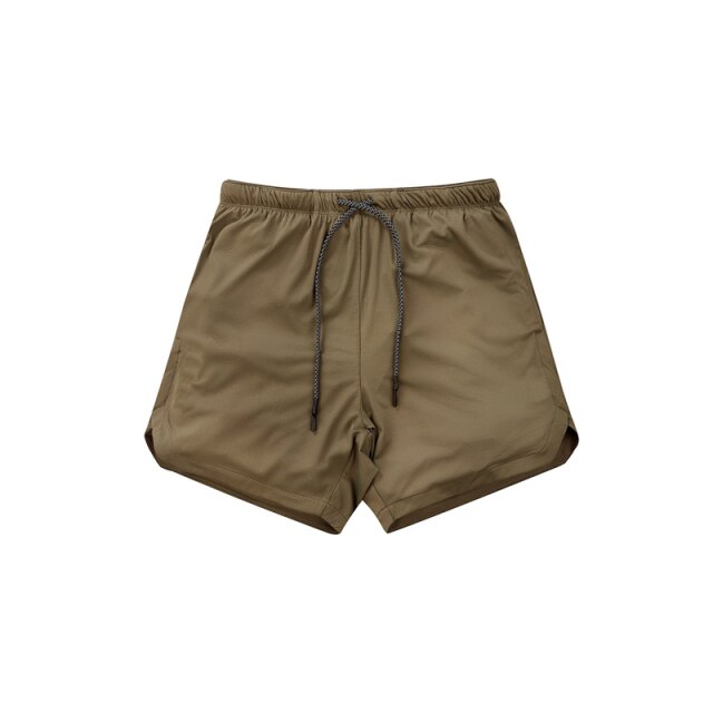2 in 1 Camouflage Fitness And Gym Shorts