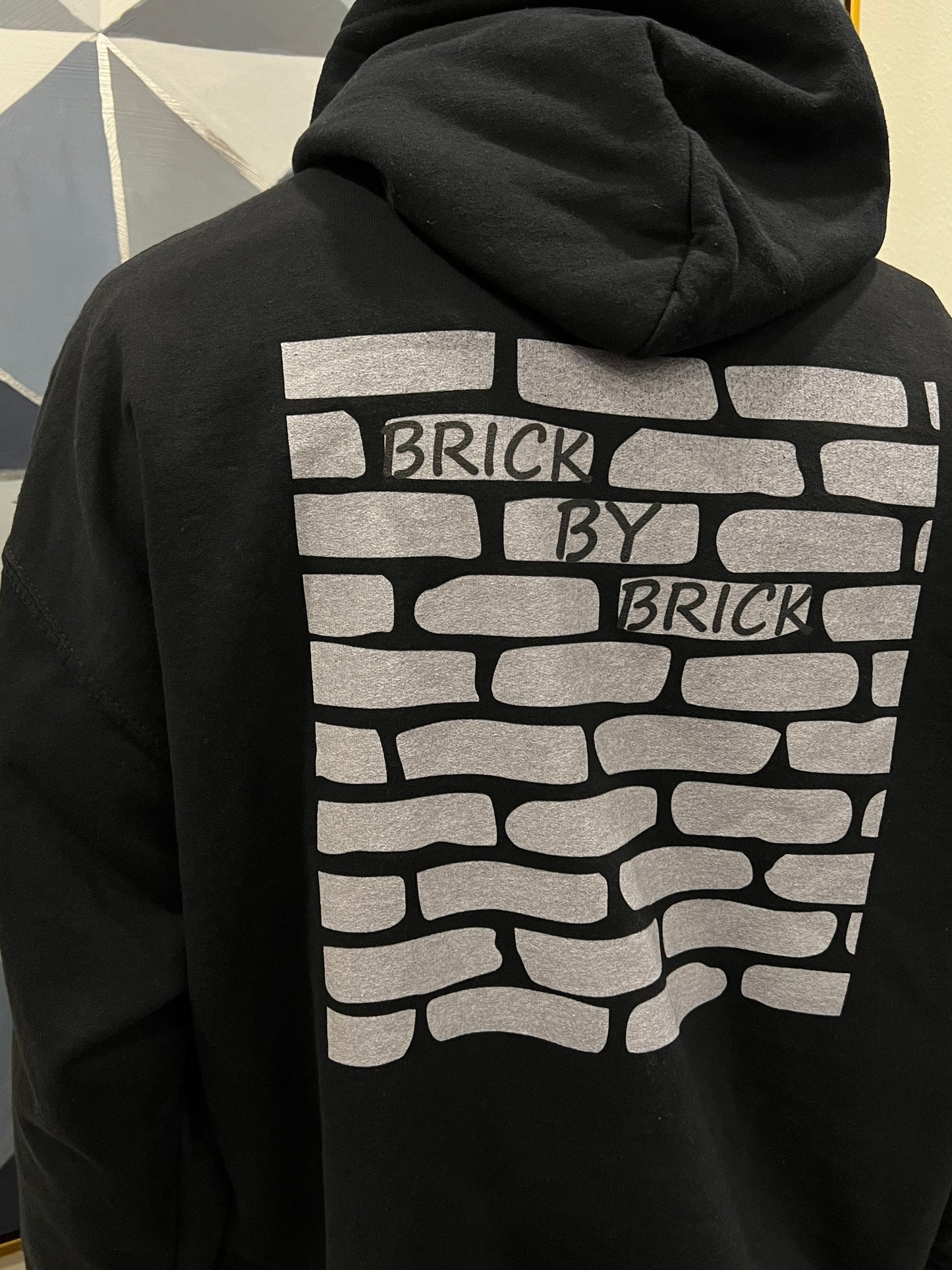 Brick by Brick Training Hoodie - Black