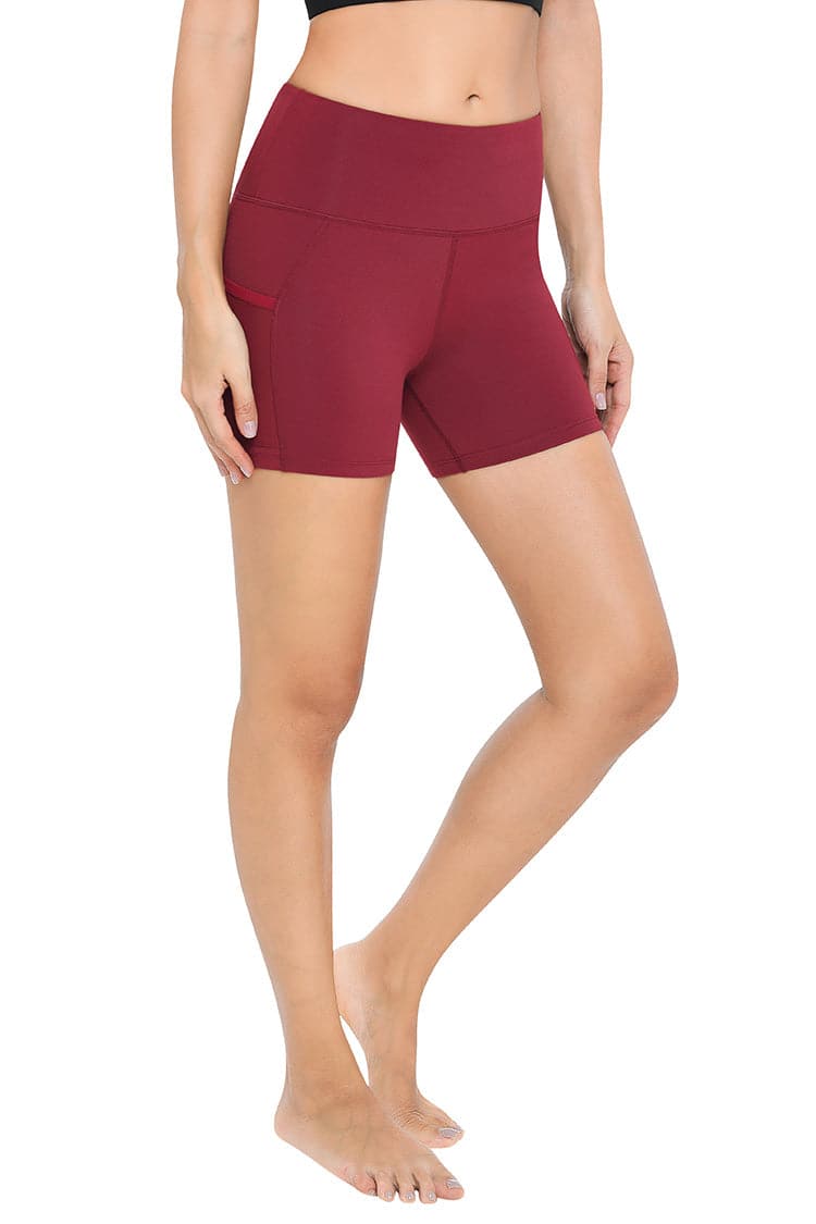 Vutru High-Waist Compression Yoga Shorts