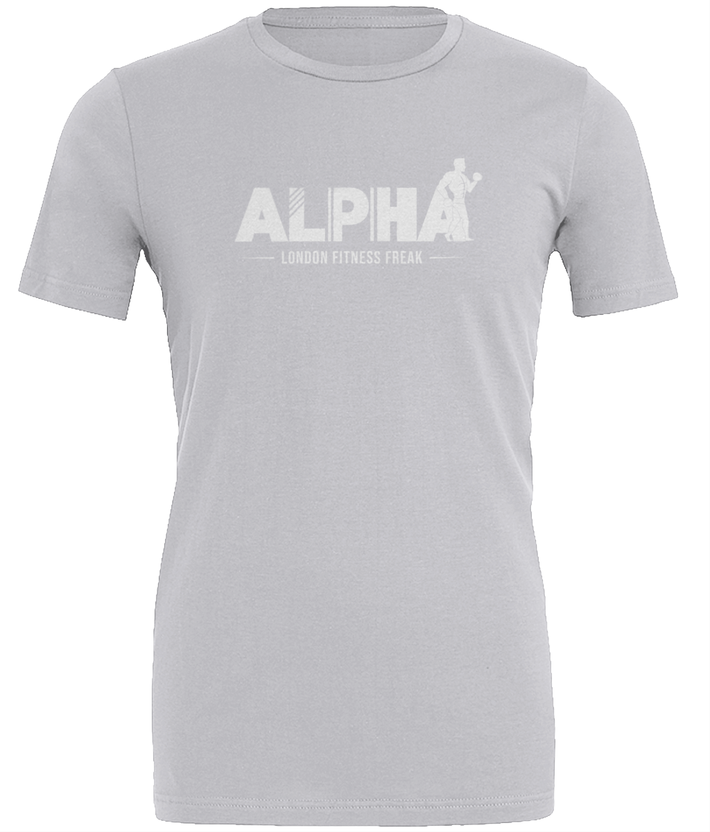 Slogan Alpha T Shirt - White