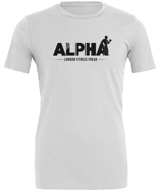 Slogan Alpha T Shirt - Black