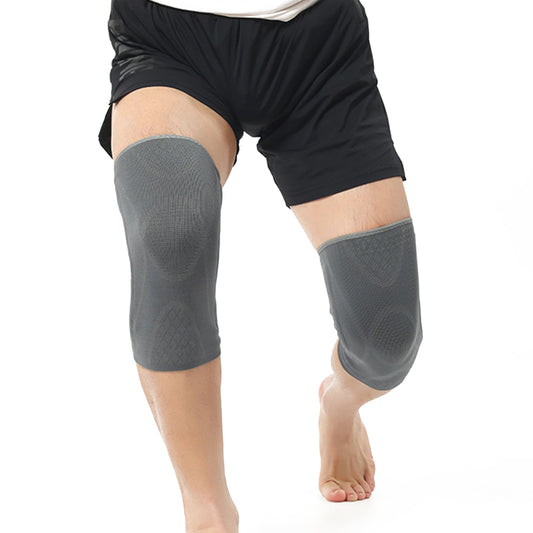 Aofit Knee Spring Support Sleeves with 2 Side Stabilizers, 1 Pair