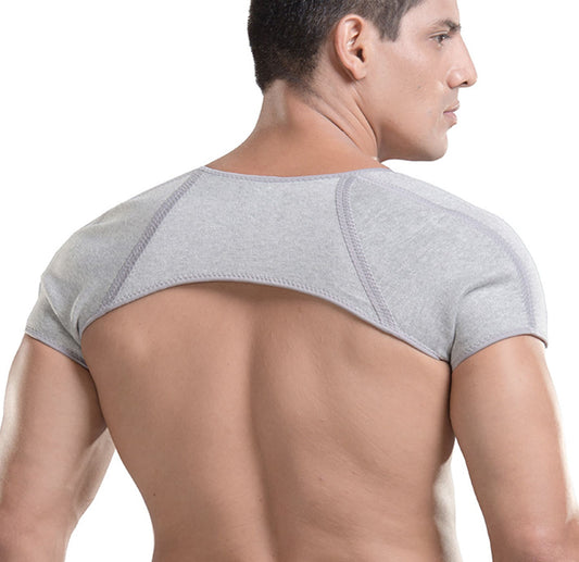 Aofit Shoulder Brace, Breathable Bamboo Upper Back Support For Improved Posture and Alignment and Spinal Pain Relief