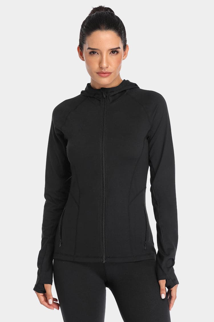 Vutru Full Zip Workout Hoodie