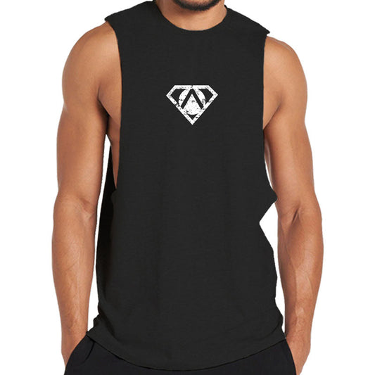 Cotton Spartan Shield Men's Tank Top